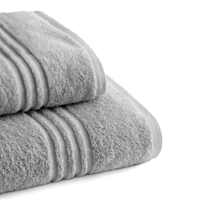 Serviette Éponge 100% Coton Peigné - 700 g/m2 GRIS