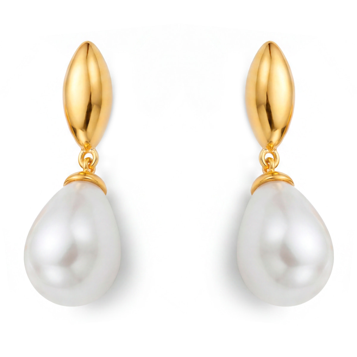 Pendientes Dyao acabado oro amarillo 18k