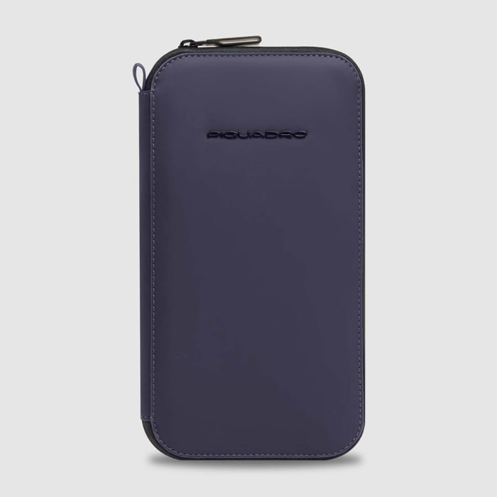 Piquadro Porta passaporto con zip