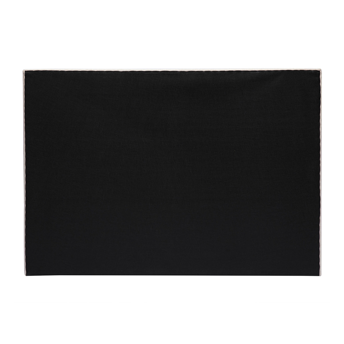 Tête de lit en tissu beige crème L160 cm CLOVIS