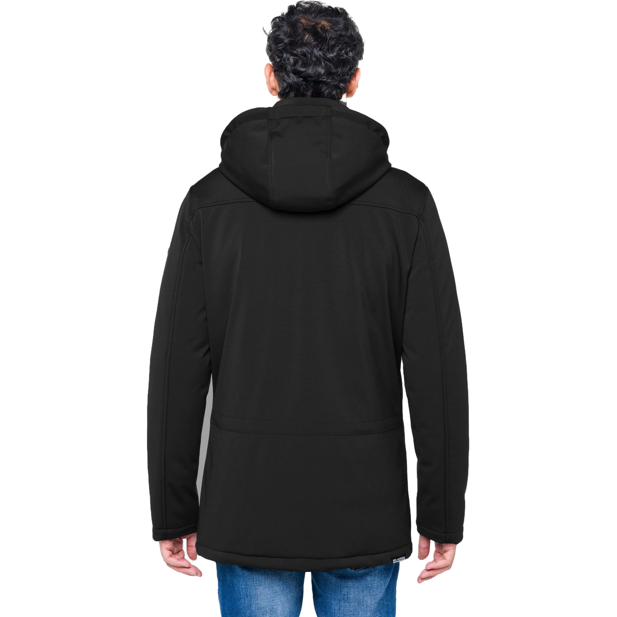Parka NUSAKAN imbottito impermeabile nero