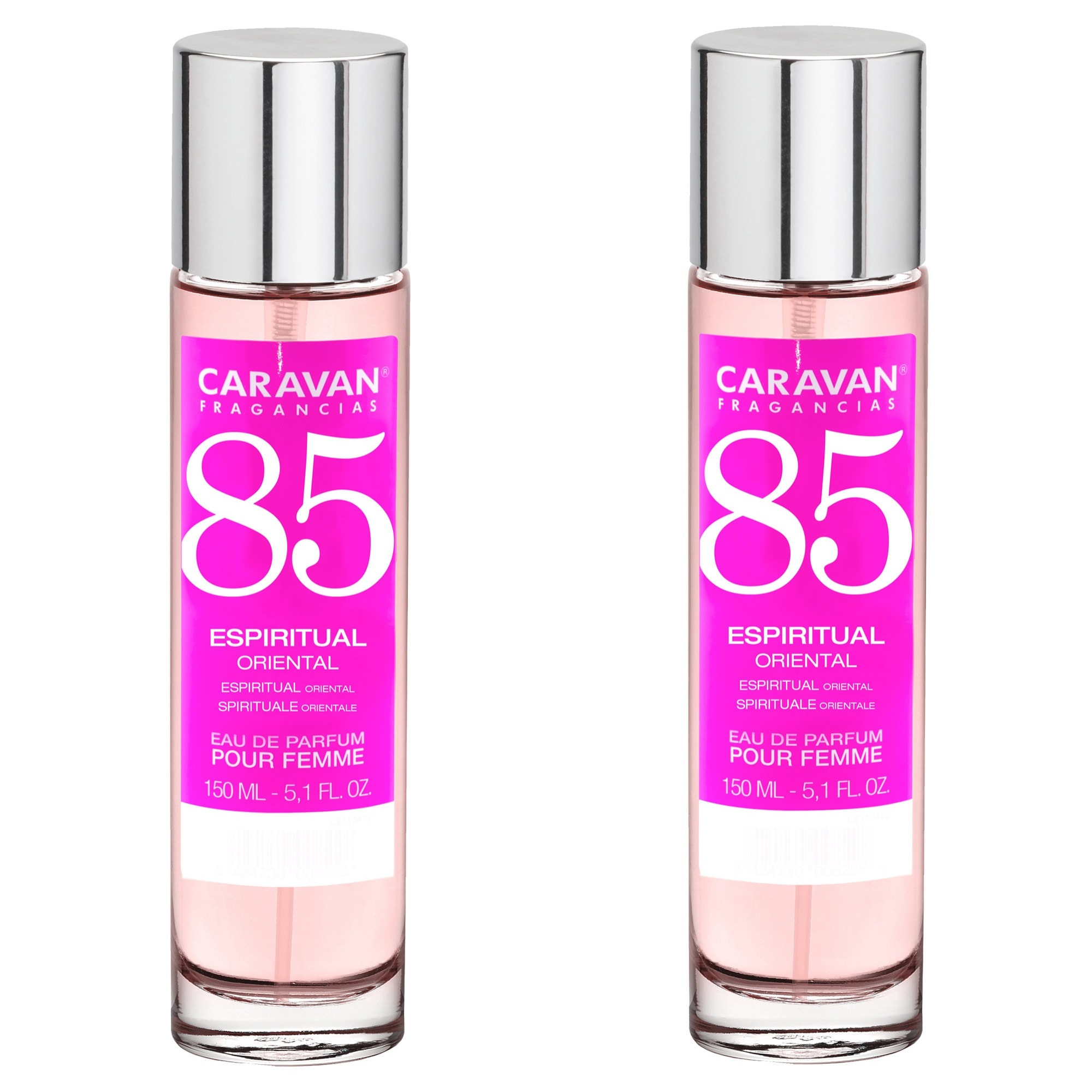 Caravan fragancias set de 2 frascos perfume de mujer nº85, de 150 ml