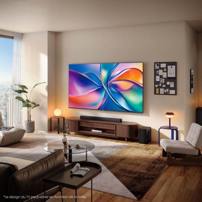 TV QLED HISENSE 55E7Q 2025 (139cm)