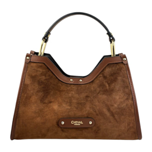 Borsa a mano Cheval Firenze Capri Mini F/W Marrone