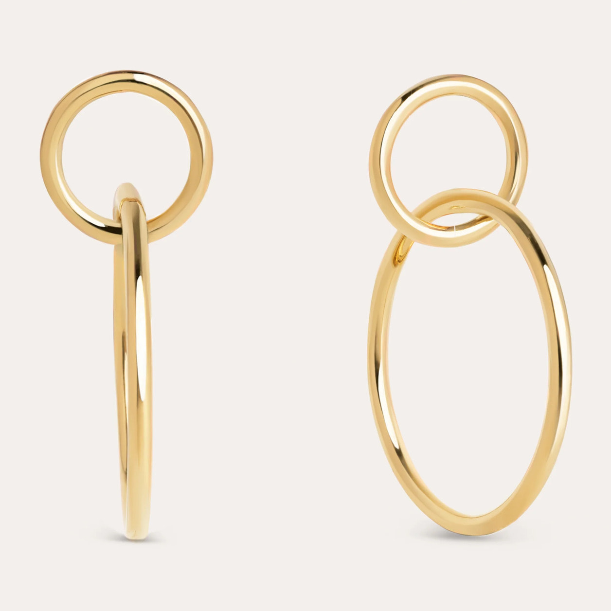 Pendientes Sister Baño Oro