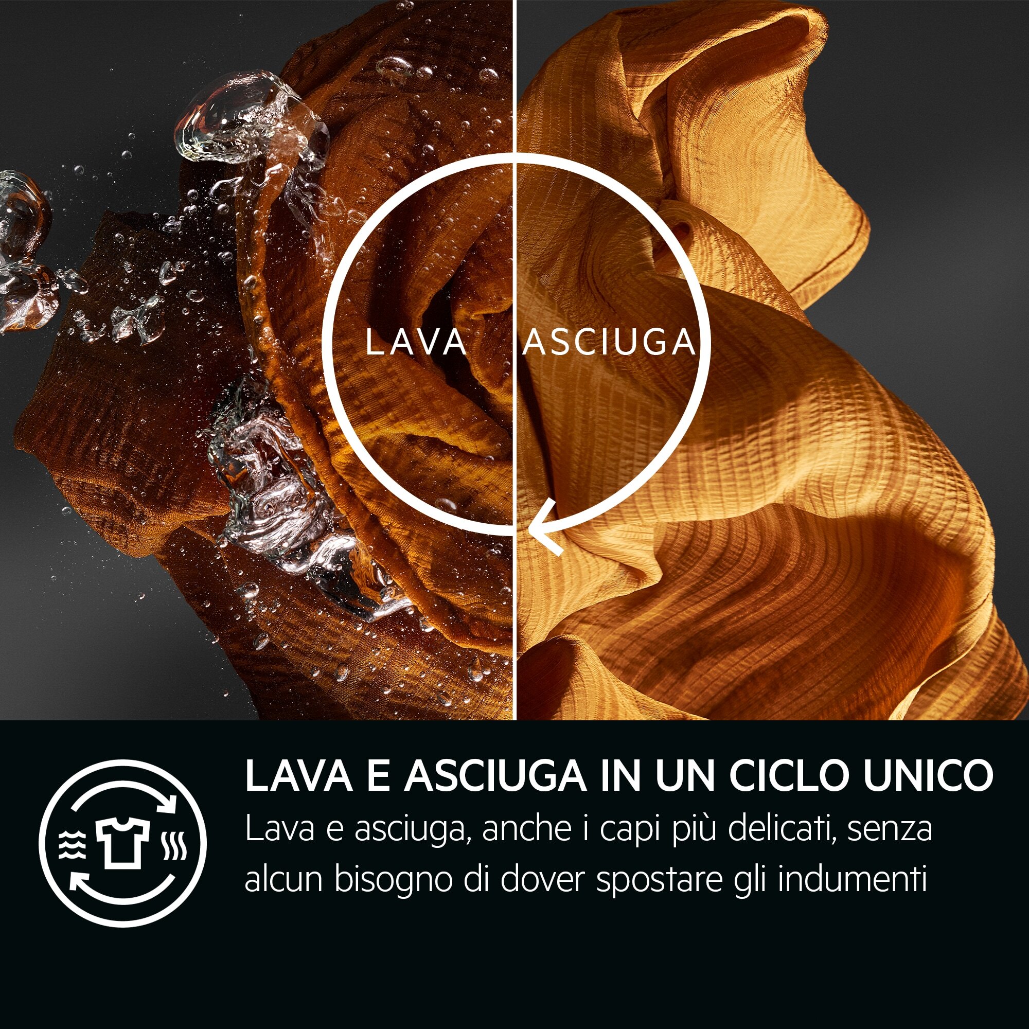 AEG Lavasciuga Kombi Serie 8000 PowerCare 10 kg LWR8T166YAB