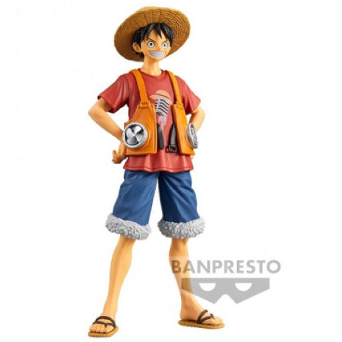 One Piece The Grandile Men Vol.1 Figura Luffy 16cm Banpresto