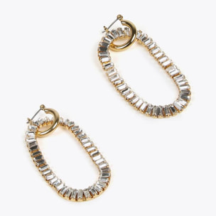 Orecchini multi-pietre brillanti