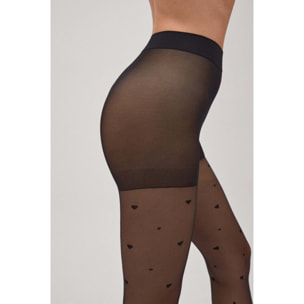 Collant con stampa a cuore 20 denari