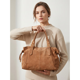 Borsa a mano da donna Made in Italy - Modello Celeste Plus - 100% pelle - 20.0 x 28.5 x 41.0 cm