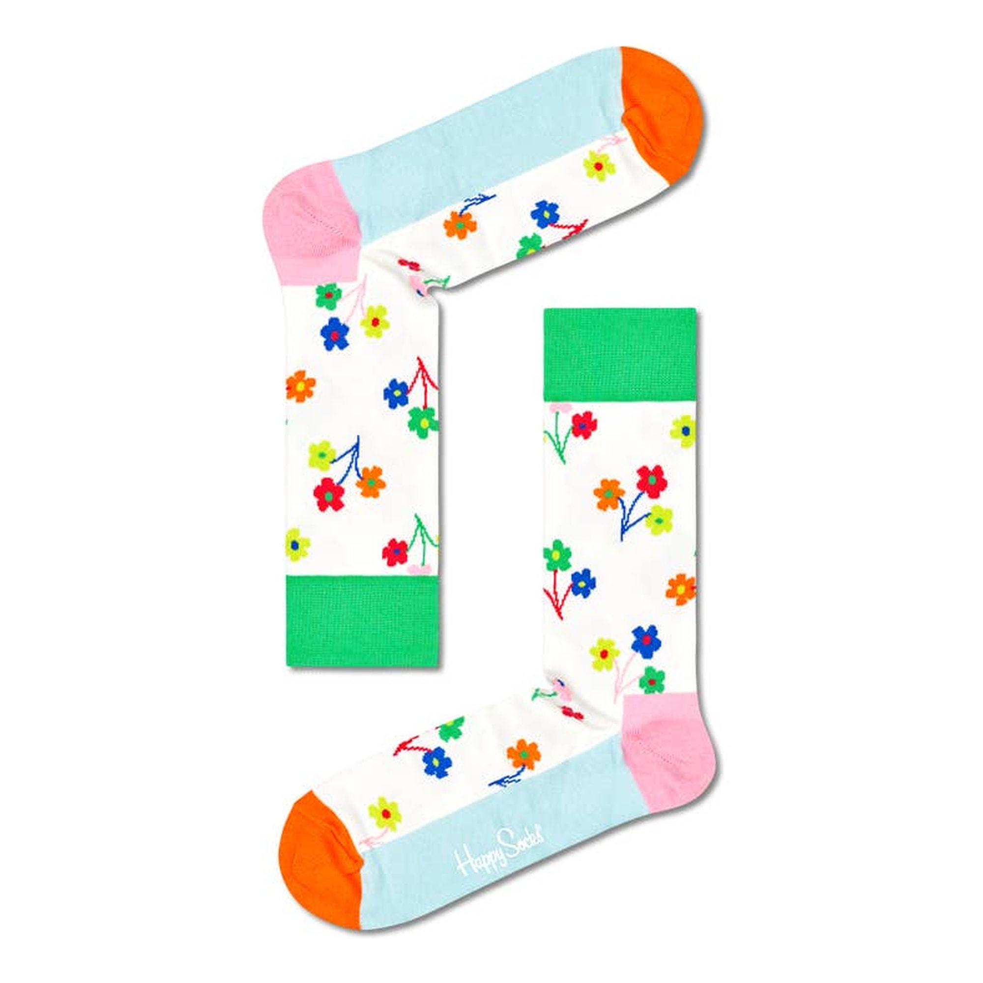 Set de 3 pares de calcetines - diseño "Flowers"
