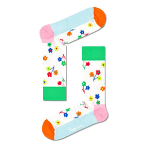 Set de 3 pares de calcetines - diseño "Flowers"