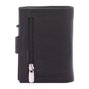 Portafoglio  da uomo In Vera pelle Made in Italy 7,5x10x2,5 cm