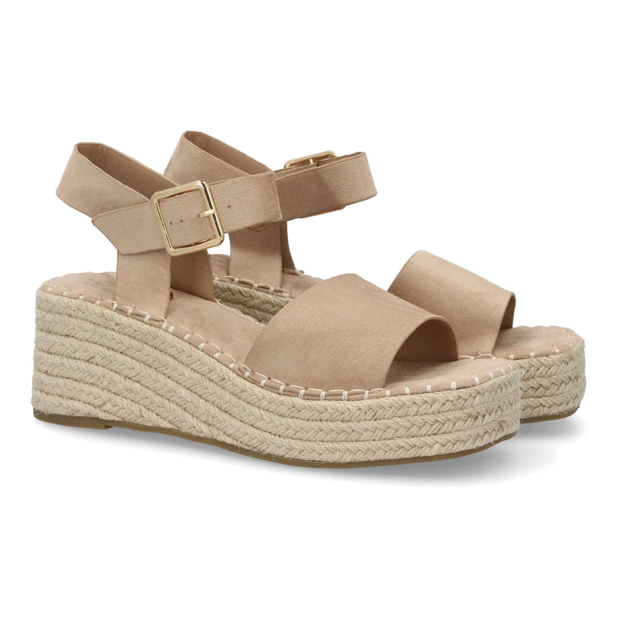 Sandalia cuña mujer cómoda verano