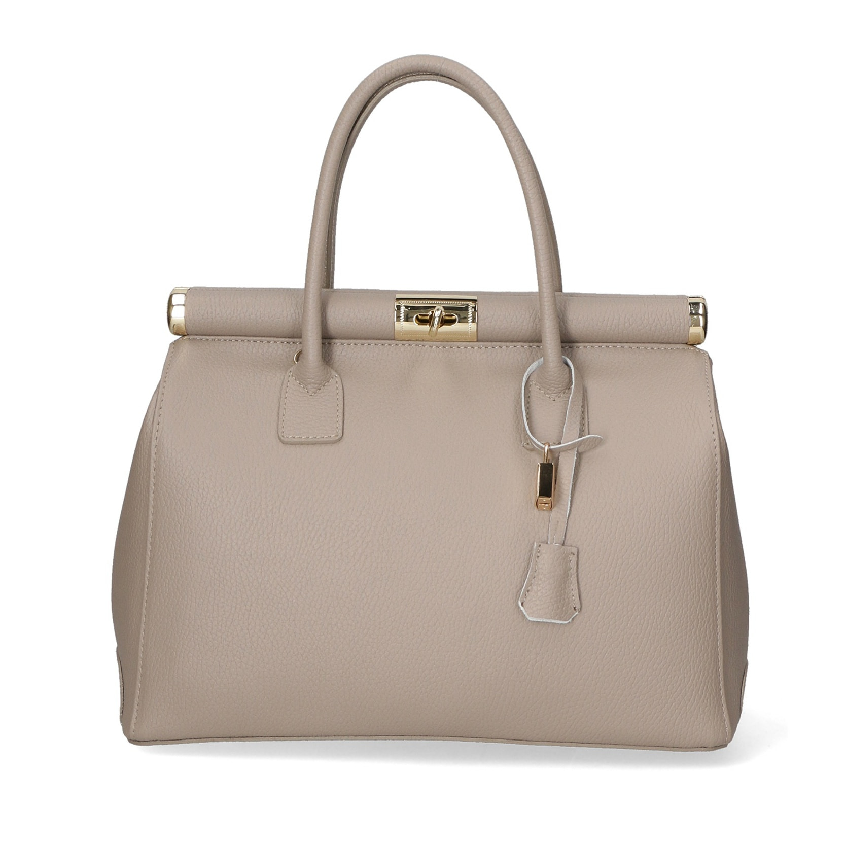 Borsa a mano da donna - Modello Aleria - Vera pelle - 35.0 x 26.0 x 16.0 cm