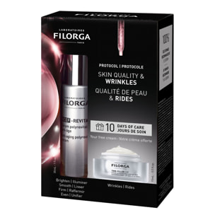 Ncef-Revitalize - Coffret Sérum Revitalisant NCEF 30ml + Crème Lissante Time-Filler 5XP 15ml