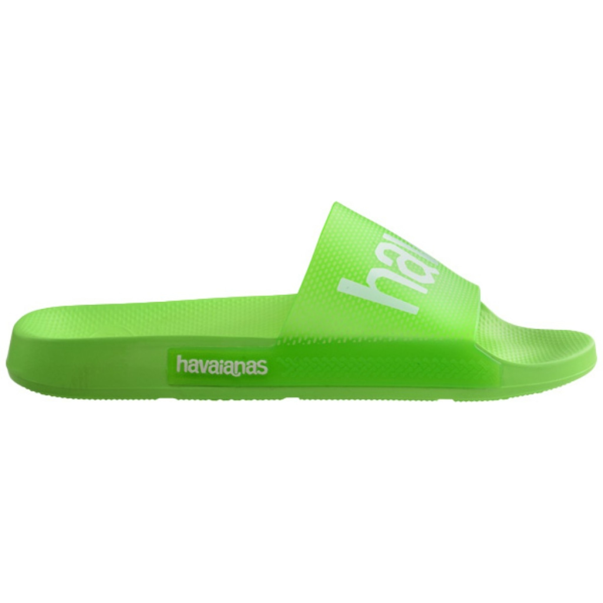 FLIP FLOPS HAVAIANAS SLIDE LOGOMANIA NEON