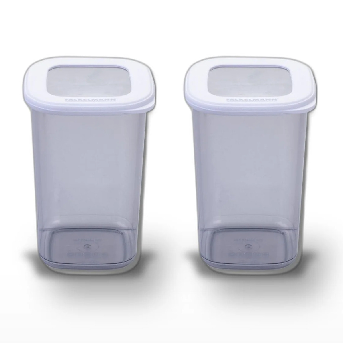 Lot de 2 Boites à Provisions 1,1 Litre Fackelmann Storage