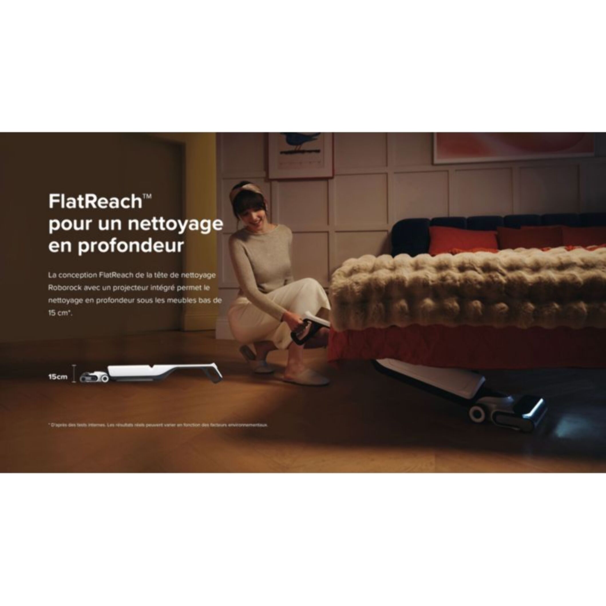 Nettoyeur de sol ROBOROCK Flexi Pro