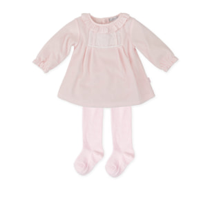 VESTIDO CON LEOTARDOS ROSA - Rosa