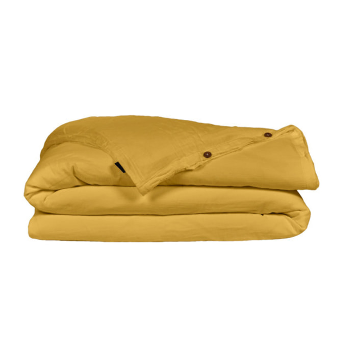 Housse de couette en gaze de coton 140 x 200 cm - GAIA