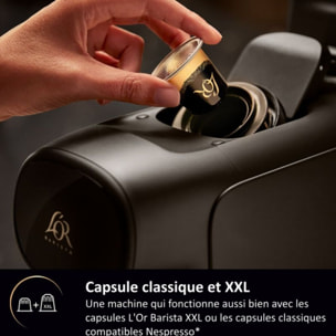 Cafetière à dosette PHILIPS L'or barista sublime noir LM9012/60