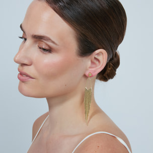 Pendientes Gorriel acabado oro amarillo 18k