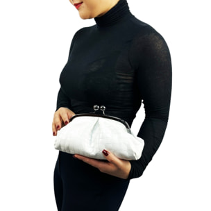 Pochette Cheval Firenze Piccola Mary Bianco