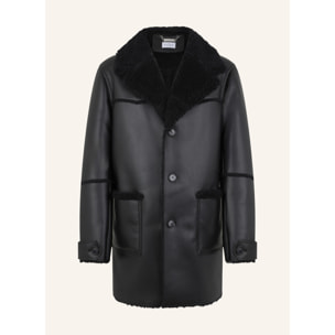 PHILIPP PLEIN Long Eco Shearling Jacket