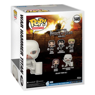 Attack On Titan Oversized Pop! Vinile Figura War Hammer Titan 15 Cm Funko