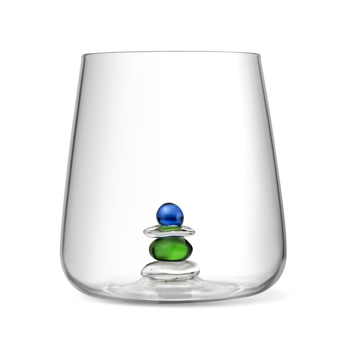 Cairn Bleu & Vert - Lot de 4 gobelets assortis