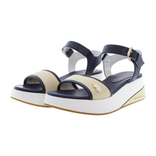 Sandali U.S. Polo Assn Mood Indigo-Creme Brulee