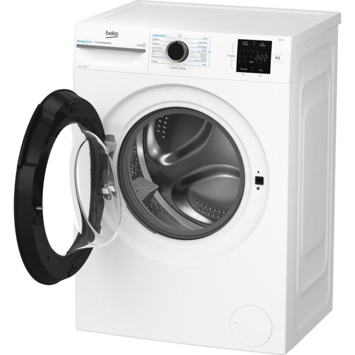 Lave linge hublot BEKO BM3WFU47411B Energy Spin
