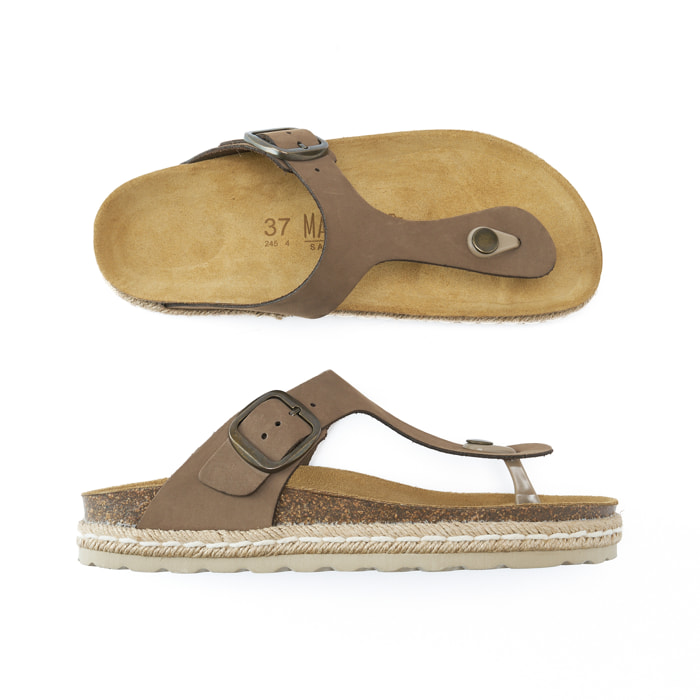 Sandalo Mandèl Marrone