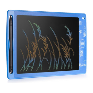 Tableta LCD portátil de dibujo y escritura con fondo multicolor de 8,5 pulgadas