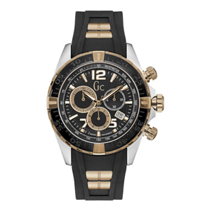 Reloj Gc Y02011G2 Hombre Analogico Cuarzo con Correa de Silicona