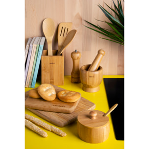 Planche à découper 38x25x2 cm Excelsa- Eco Living, Bambou Bois Naturel