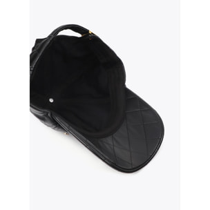 Visiera effetto pelle