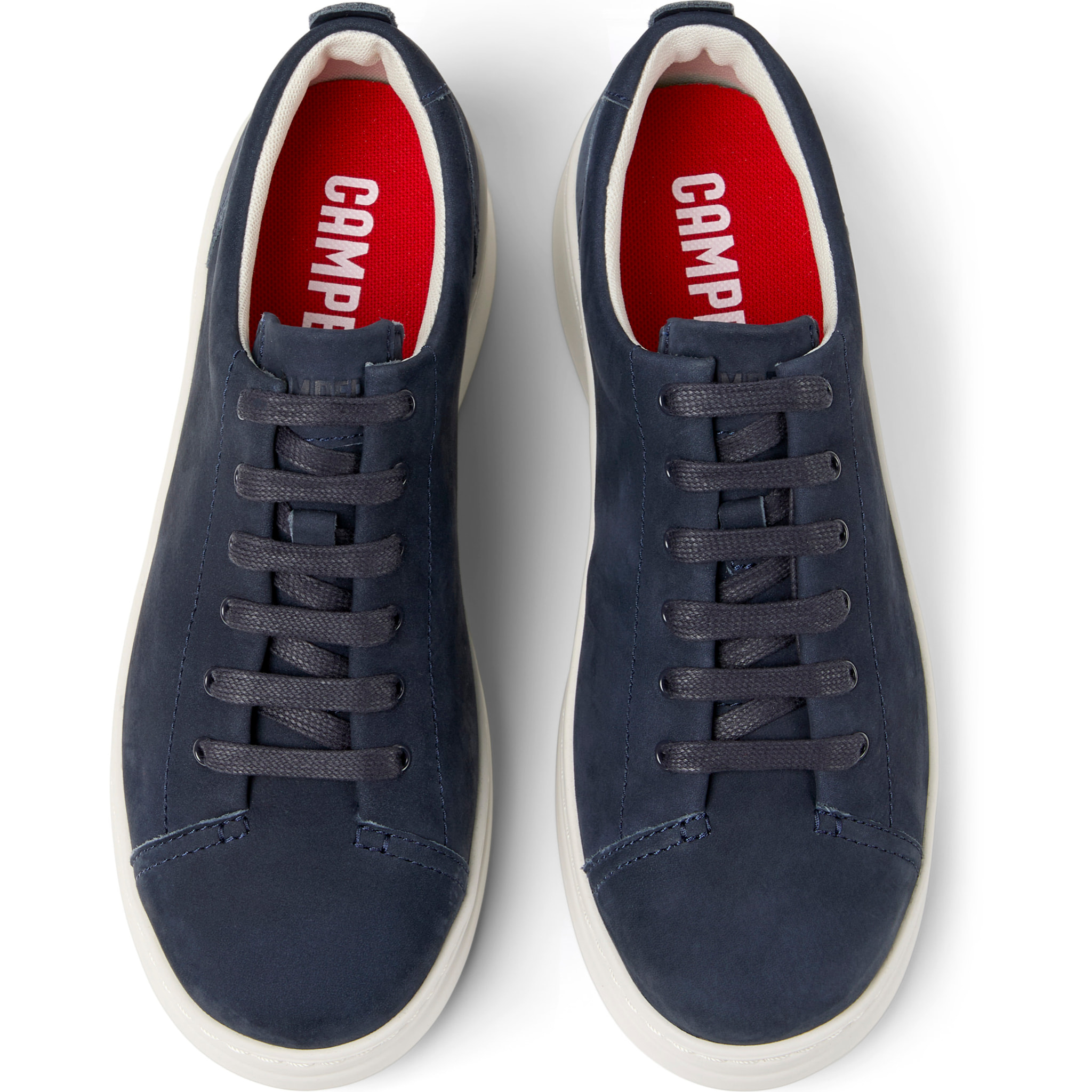 Sneakers - CAMPER Runner Up - Blu - Pelle nabuk