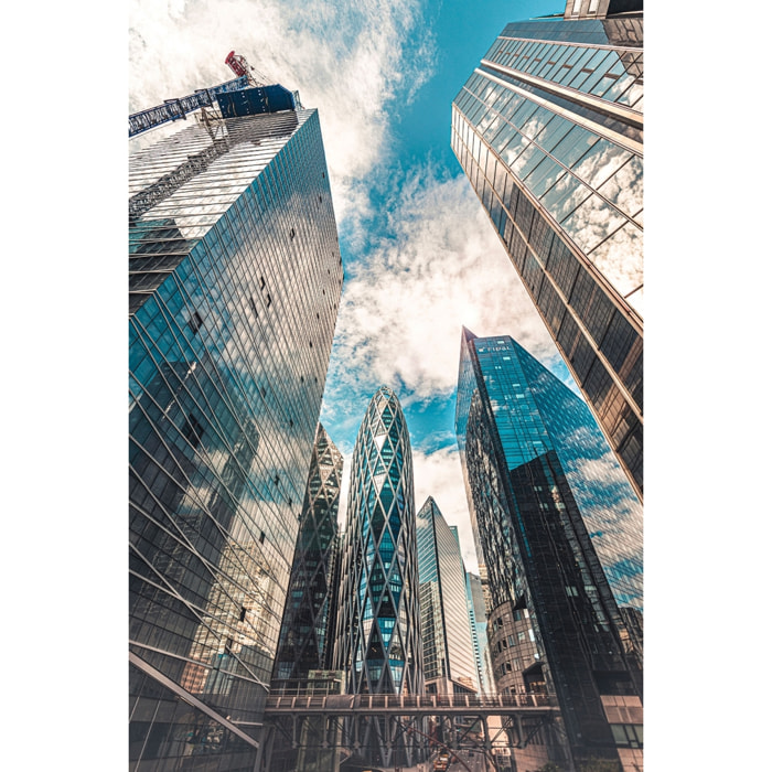 Tableau paris quartier la defense Tableau alu Dibond