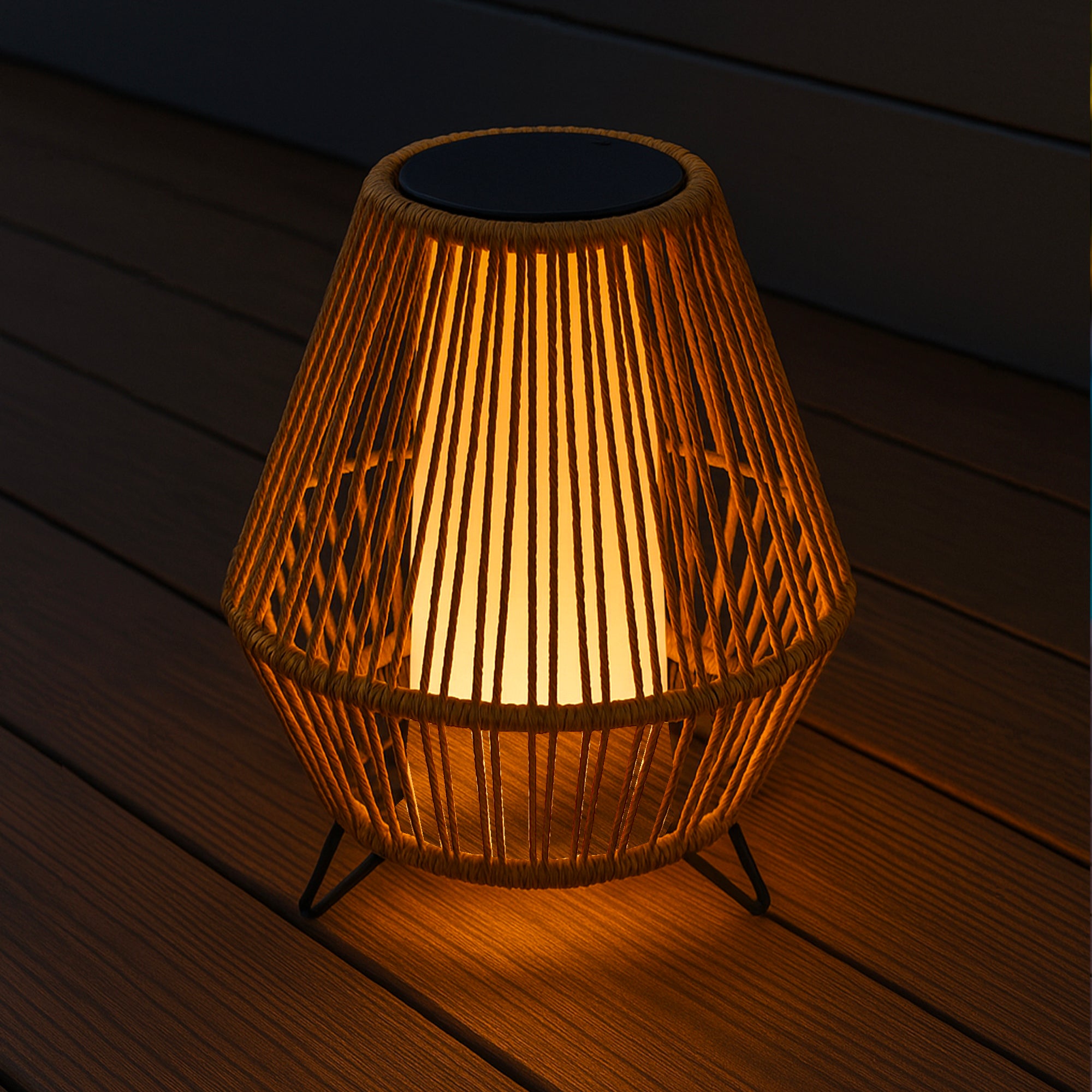 Lanterne solaire et rechargeable SALOMEA SMALL H40cm