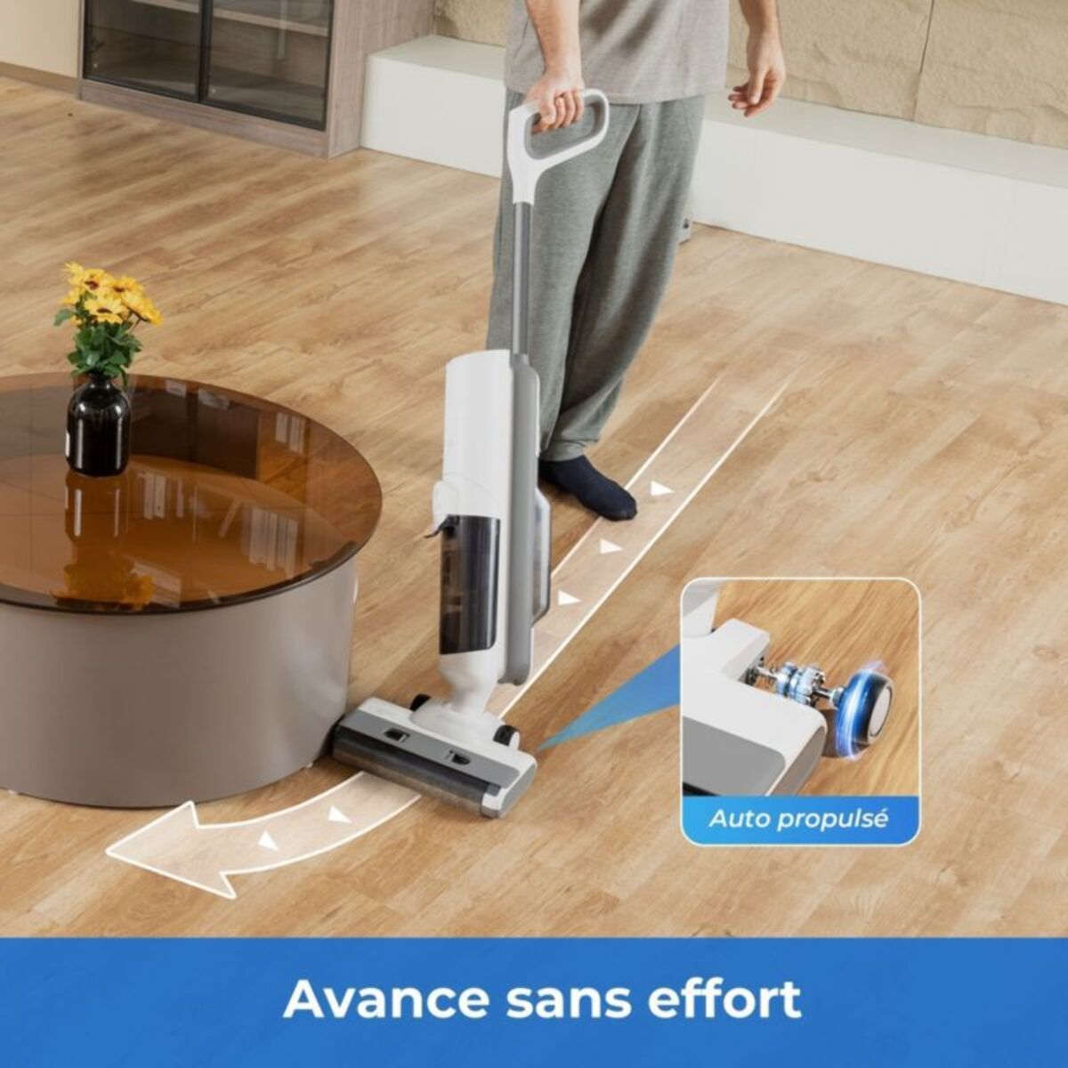 Aspirateur laveur ESSENTIELB ECFWVC100