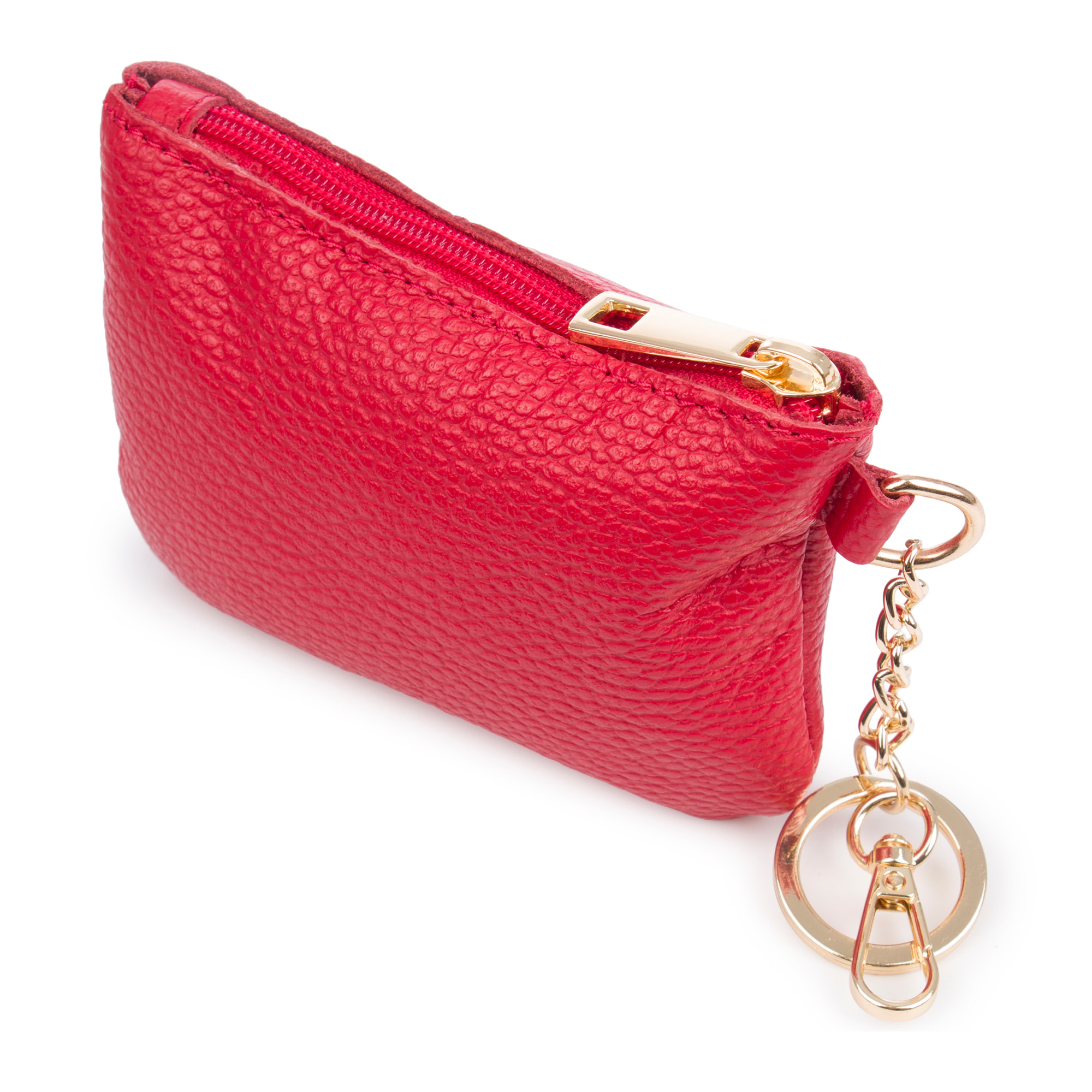 Bellosguardo Monedero Mujer. De piel auténtica acabado Dollaro con detalles metálicos.