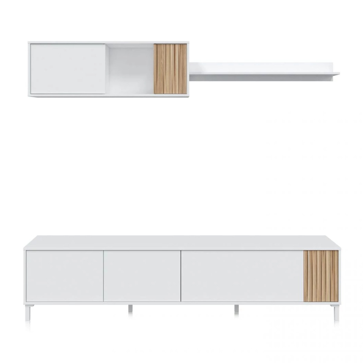 Salón Nitza Blanco Artik (Blanco Mate) - Natur