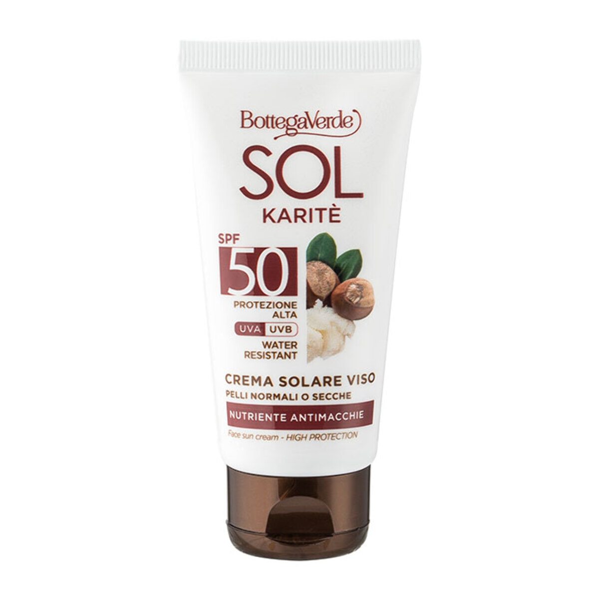 SOL Karitè - Crema solare viso - nutriente antimacchie