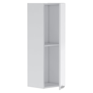 Columna de baño Levis 1p color Blanco Brillo, 30 cm (Ancho) x 25 cm (Fondo) x 85 cm (Alto)