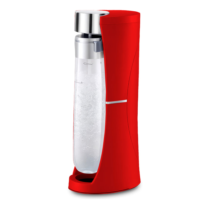 Máquina XP-010C para preparar agua con gas y bebidas carbonatadas en casa. Incluye botella de 1L.