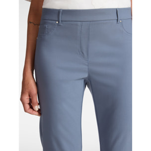 Elena Mirò - Pantalones slim pull on - Gris