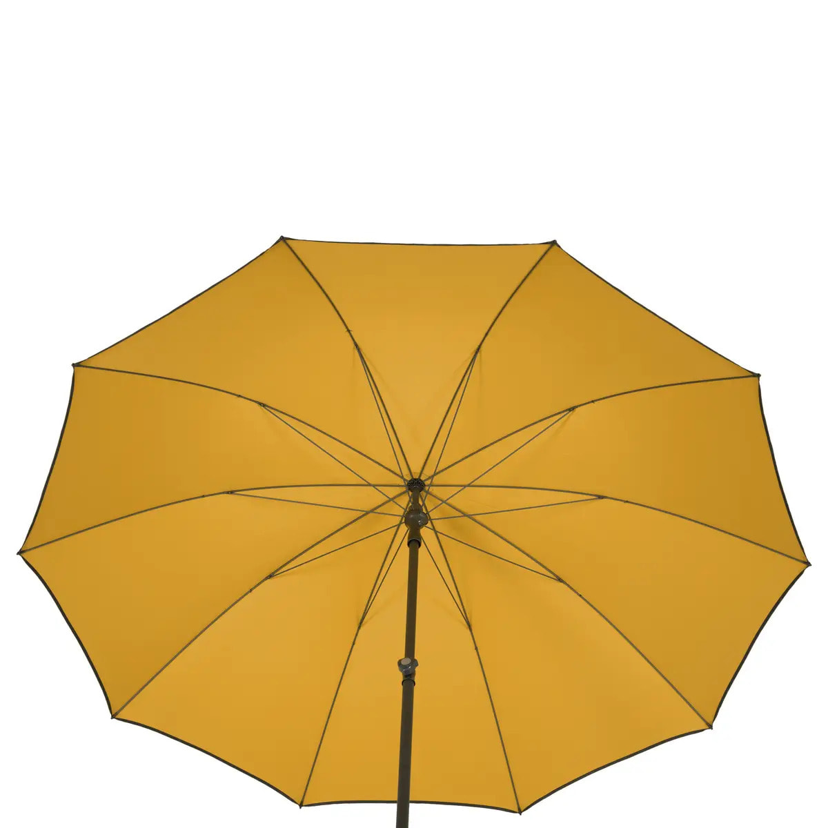 Parasol droit inclinable rond Bogota Safran