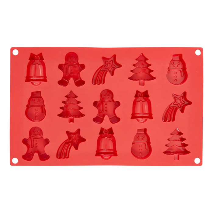 Moule 15 chocolats de Noël